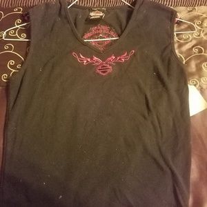 Harley Davidson black tank top